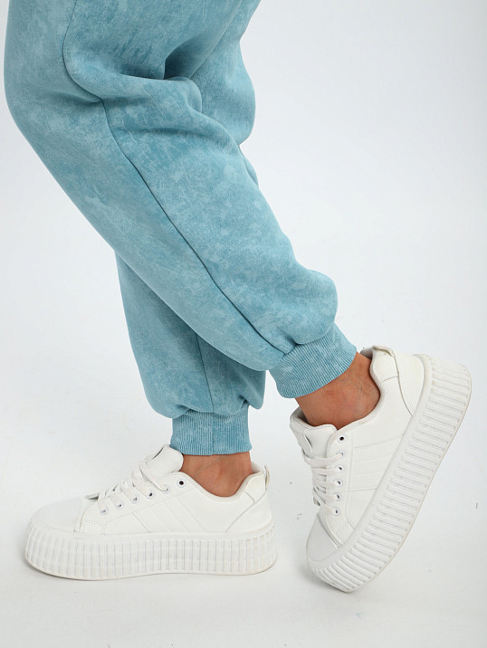 Костюм женский Дюна начёс аква
