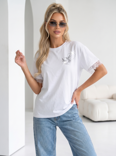 Футболка женская Азалия белый