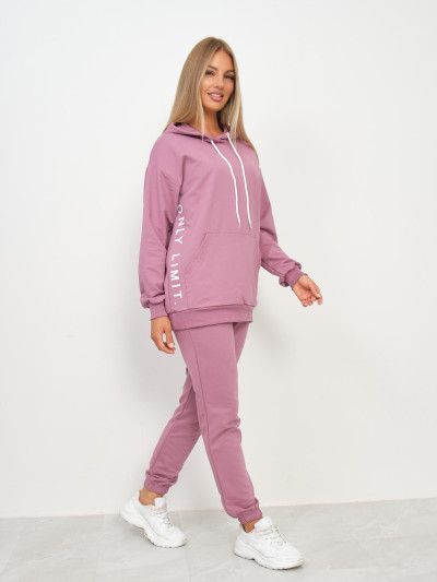 Костюм Челси футер 2-х нитка лиловый