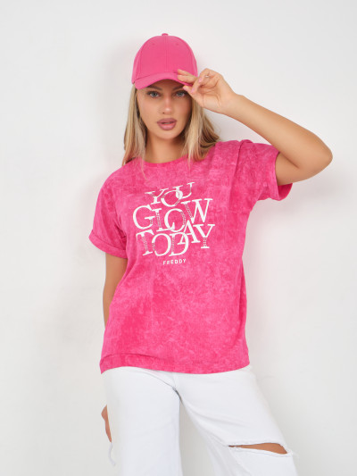 Футболка жен. Лиона варенка фуксия