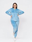 Костюм Авеню велюр аква