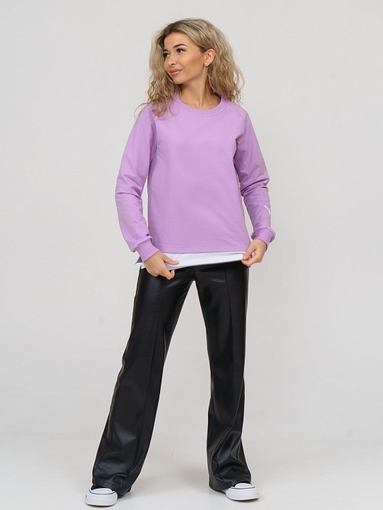 Толстовка женская Дабл лаванда