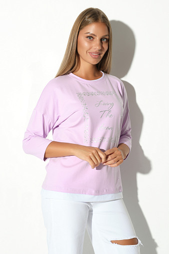 Лонгслив жен. Асти лаванда