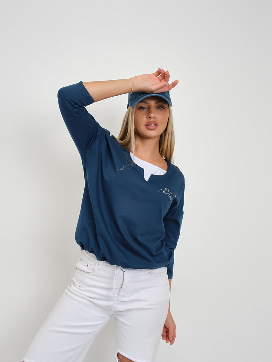 Свитшот женский Молли петроль