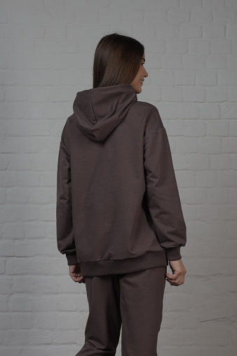 Толстовка Челси шоколад