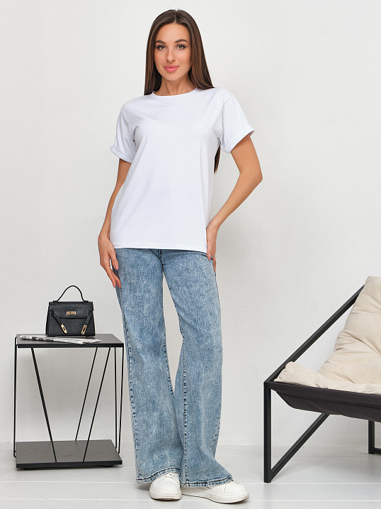 Футболка женская Классика белая