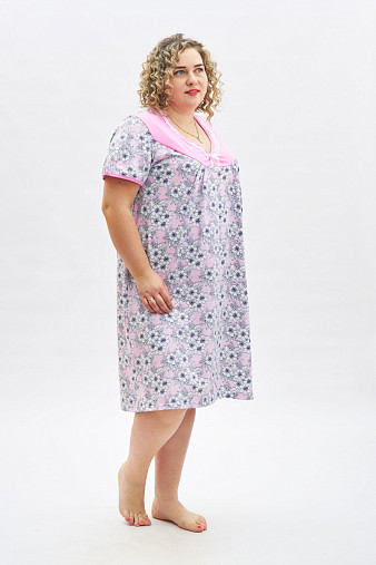 Ночная сорочка Катерина розовая