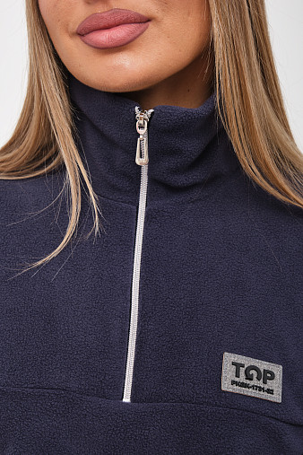 Костюм жен. Тренд флис т.серый