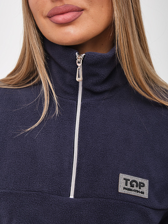 Костюм жен. Тренд флис т.серый