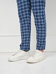 Брюки мужские Легион синий/клетка
