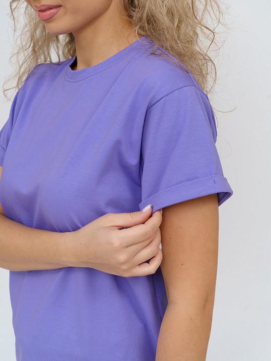 Футболка женская Классика василек Футболка женская Классика василек