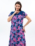 Халат Дыхание Лета розовый/цветы