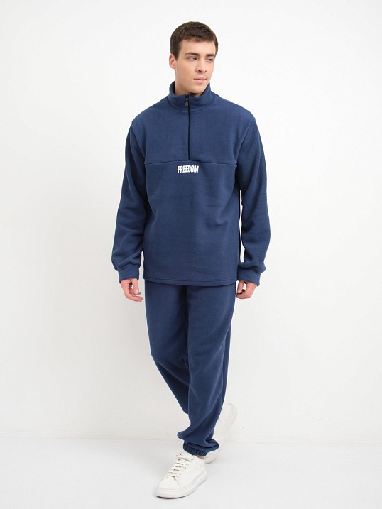Костюм мужской Бэст флис индиго