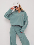 Костюм жен. Тренд флис аква
