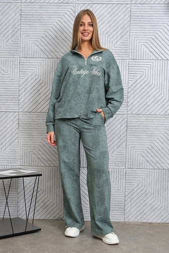 Костюм женский Верона варенка фисташка