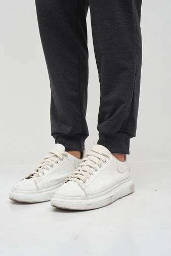 Костюм мужской Тайм 2-х нитка антрацит/меланж