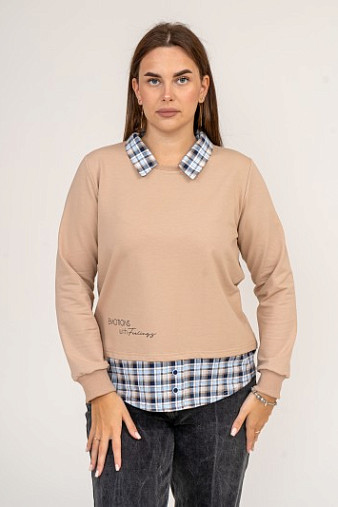 Толстовка женская Аврора таба