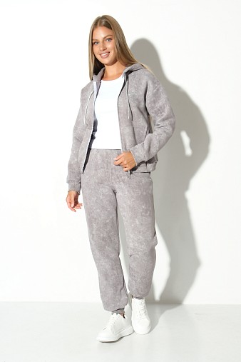 Костюм женский Дюна начёс св.серый