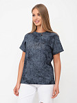 Футболка женская Арабеска т.индиго