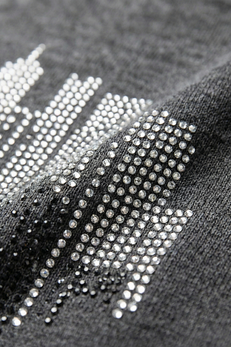 Джемпер женский Мегаполис 3/4 рукав т.серый