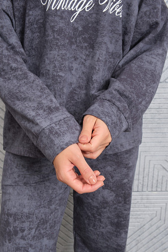 Костюм женский Верона варенка графит