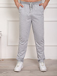Брюки мужские без манжета серые