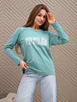 Лонгслив женский Рио св.изумруд