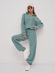 Костюм жен. Тренд флис аква
