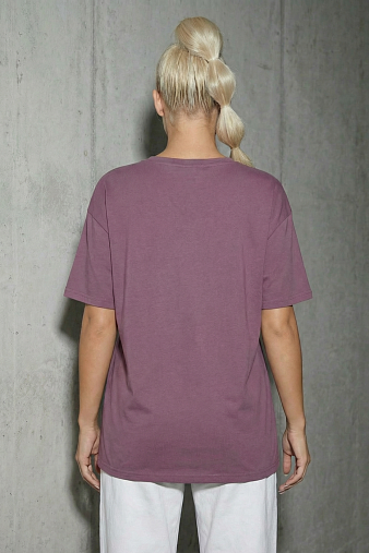 Футболка женская Флай т.лиловый