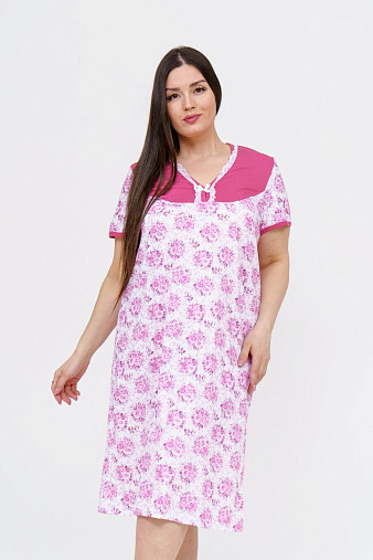 Ночная сорочка Катерина брусника