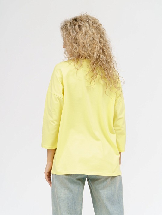 Лонгслив Стиль лимон