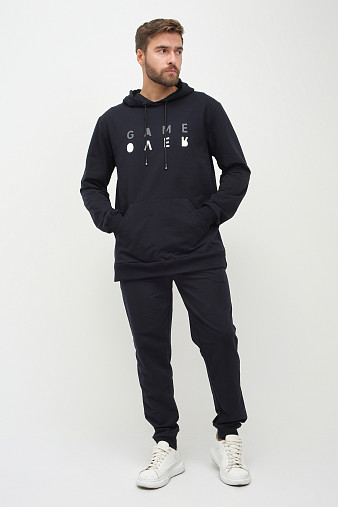 Костюм мужской Тайм 2-х нитка синий