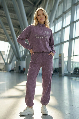 Костюм женский Верона варенка лиловый