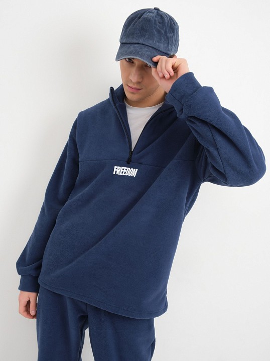 Костюм мужской Бэст флис индиго