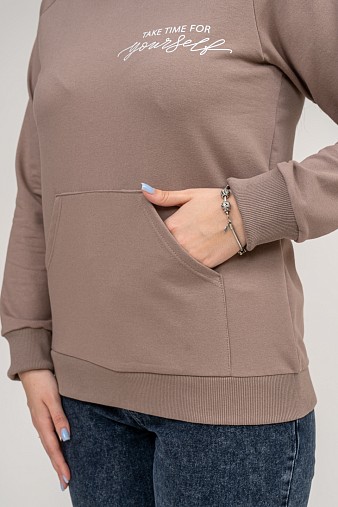 Толстовка женская ТЖФ-06 капучино