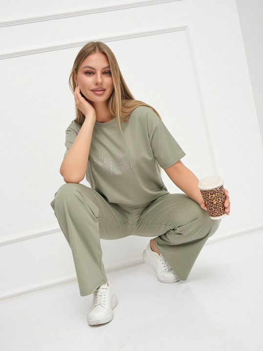 Костюм женский Арабэлла фисташка