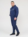 Костюм мужской Тайм 2-х нитка синий/меланж