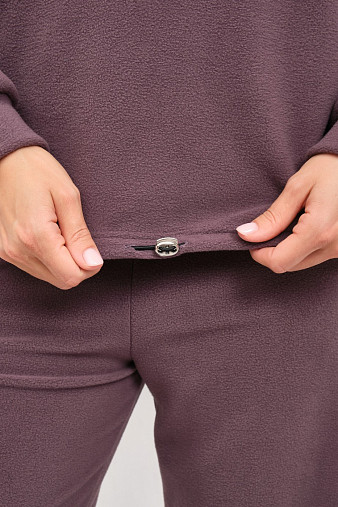 Костюм жен. Тренд-2 флис т.лиловый