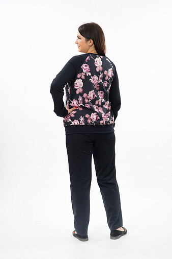 Костюм Берта сине-розовый