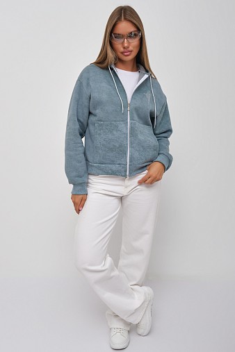 Толстовка женская Дюна начёс фисташка