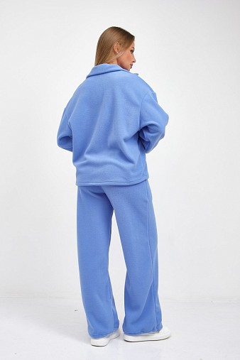 Костюм жен. Тренд-2 флис голубой