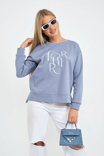 Свитшот жен. Либерти однотонный арона