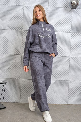 Костюм женский Верона варенка графит