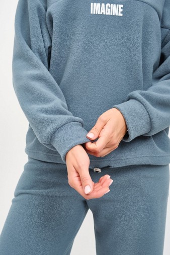 Костюм жен. Тренд-2 флис изумруд