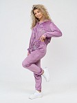 Костюм Уют велюр сирень