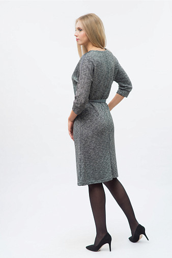 Платье Обаяние серое