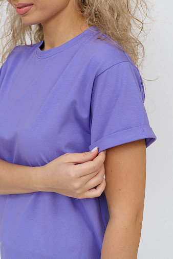 Футболка женская Классика василек