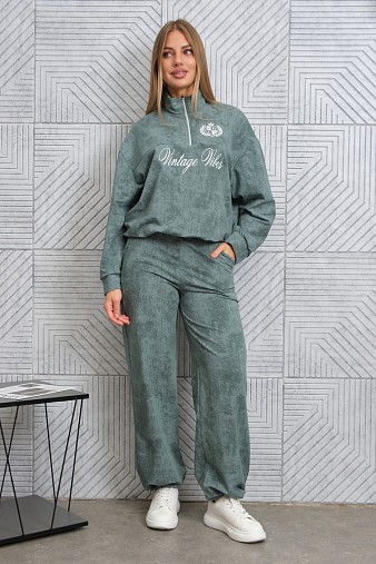 Костюм женский Верона варенка фисташка