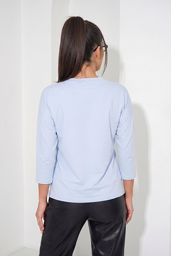 Лонгслив женский Мадлен св.голубой