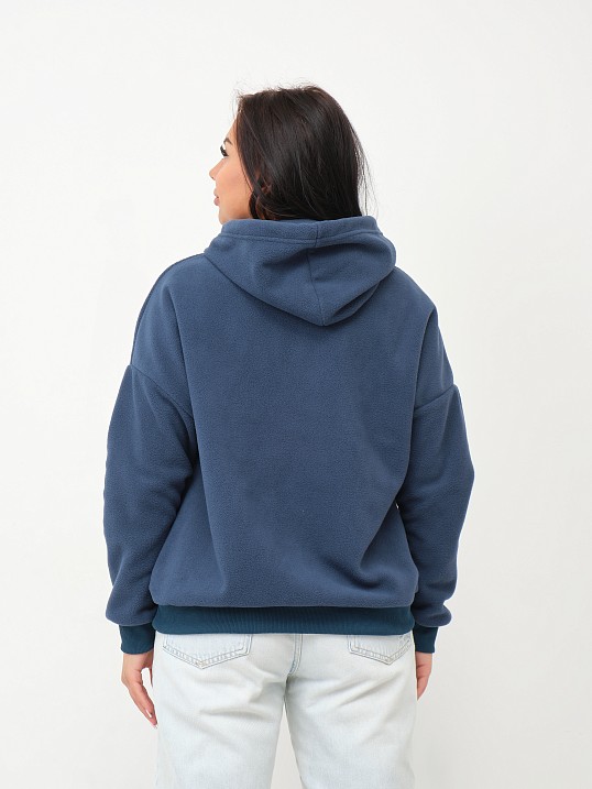 Толстовка женская Бэлла флис петроль